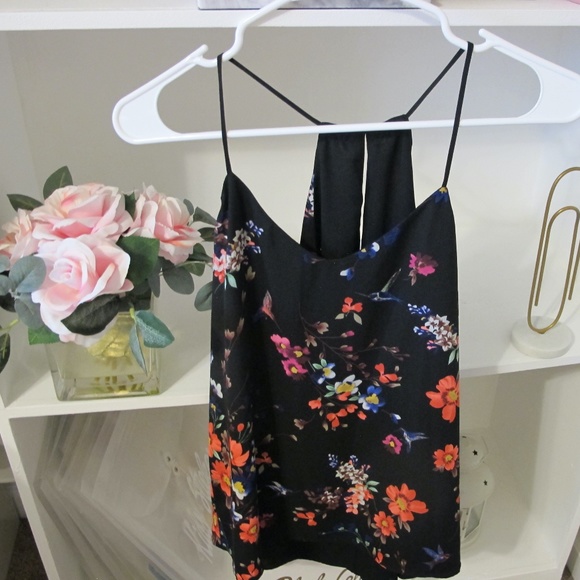 Express Women's Portofino Sleeveless date night summer Tank Shirt Size Small EUC - Picture 4 of 6